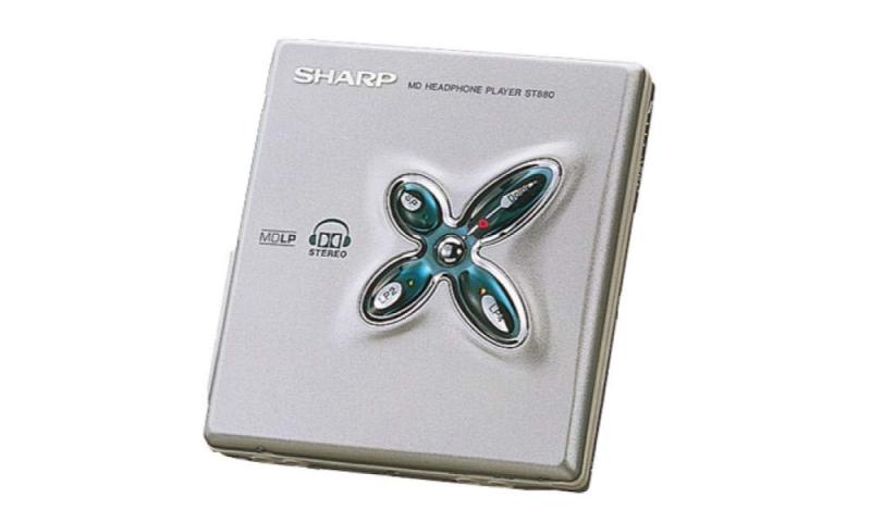 Other - 【中古】シャープ MDプレーヤー MD-ST880ドルビーデジタル シルバー