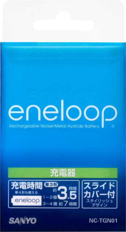 【中古】SANYO NEW eneloop 充電器 (単3形 単4形兼用) NC-TGN01