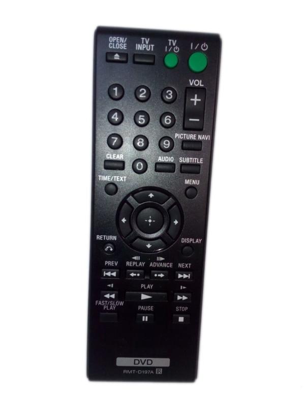 【中古】交換用リモコン Sony DVP-SR210P RMT-D197A DVPSR120 DVPSR310P DVP-SR510H CD DVDプレーヤーに対応