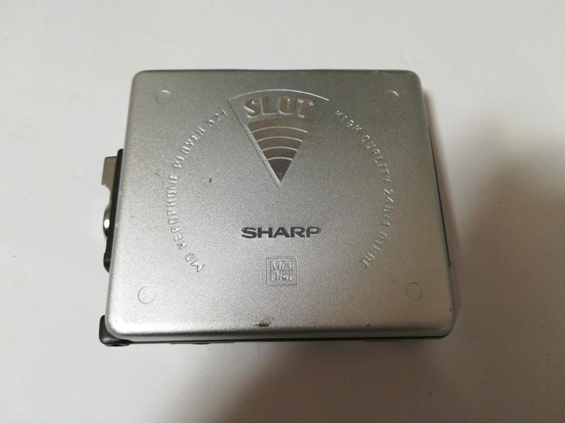 SHARP ポータブルMDプレーヤー MD-SS321
