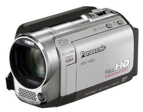 【中古】パナソニック デジタルハイビジョンビデオカメラ HS60 サニーシルバー HDC-HS60- ...