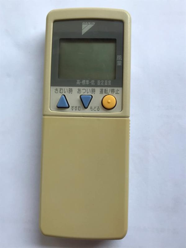 【中古】ダイキン エアコンリモコン ARC418A3