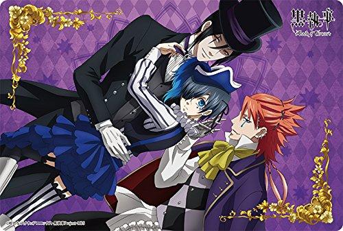 Liquid Crystal Protector - 【中古】黒執事 Book of Circus 大判マウスパッド セバスチャン・シエル・ジョーカー