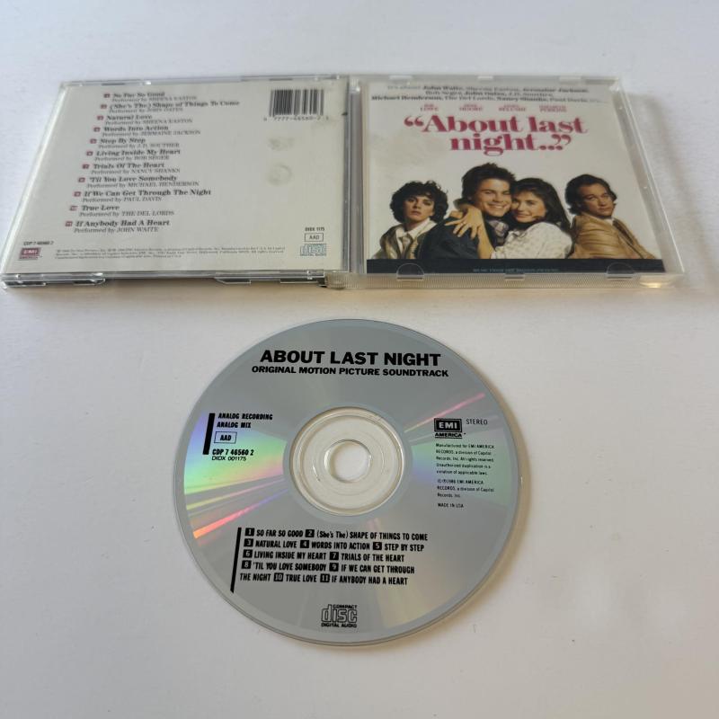 【中古】About Last Night: Music From The Motion Picture