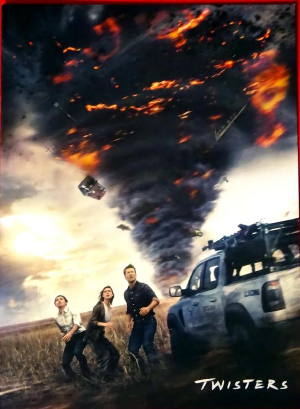 【中古】【映画パンフレット】ツイスターズ 監督 リー・アイザック・チョン 出演 デイジー・エドガー＝ジョーンズ、