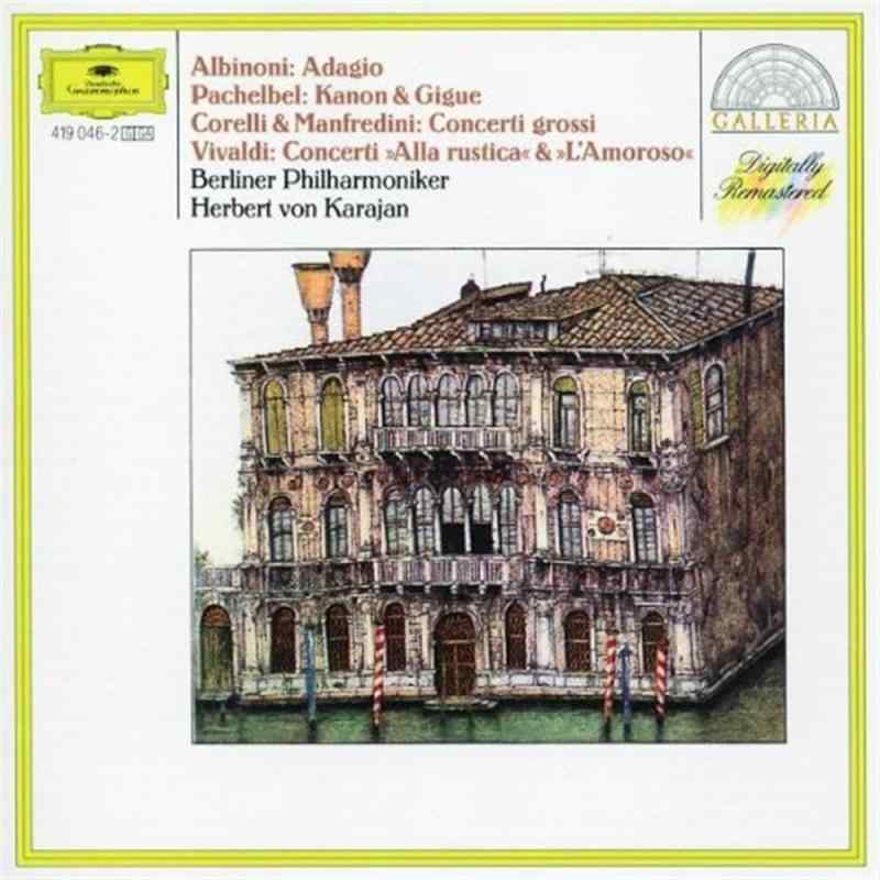 【中古】Albinoni: Adagio / Pachelbel: Kanon Gigue