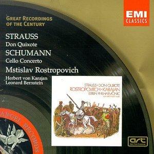 【中古】Strauss: Don Quixote Schumann: Cello Concerto / Rostropovich, Karajan, et al
