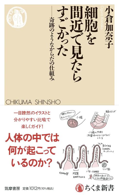 【中古】細胞を間近で見たらすごかった　――奇跡のようなからだの仕組み (ちくま新書 1886)