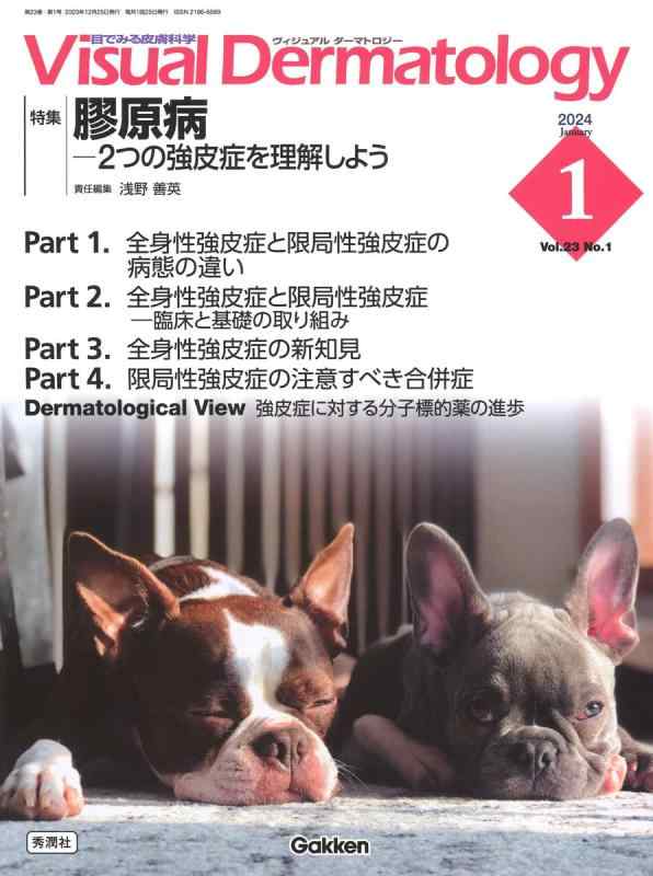 Visual D. 2024年1月号 Vol.23 No.1 (Visual Dermatology)