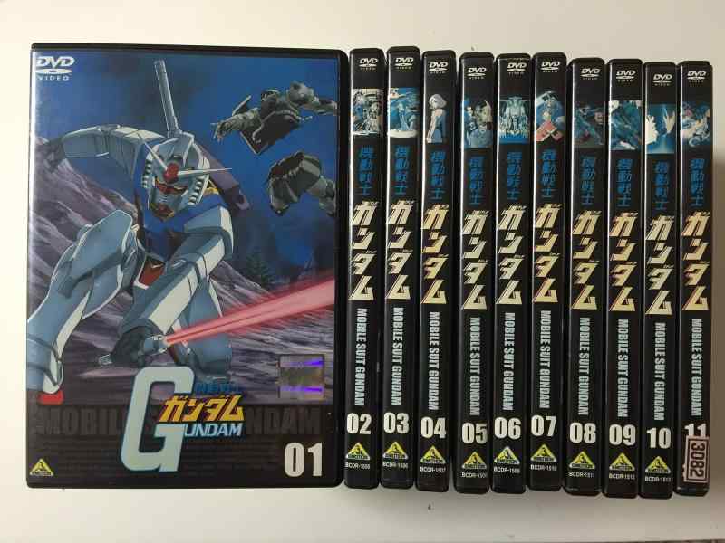 【中古】機動戦士　ガンダム　全11巻セット　[レンタ