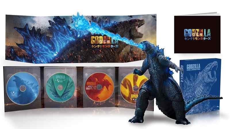 【中古】ゴジラ キング・オブ・モンスターズ 完全数量生産4枚組 S.H.MonsterArts GODZILLA[2019] Poster Color Ver. 同梱 [Blu-ray]