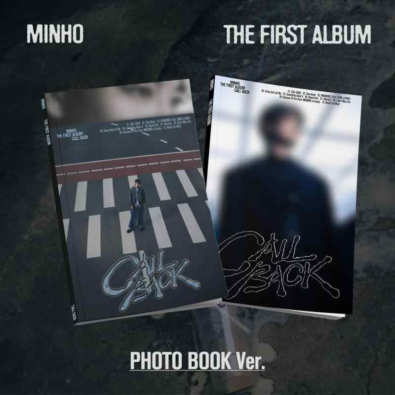 【中古】MINHO THE FIRST ALBUM [CALL BACK (Photobook Ver.)]（韓国盤）