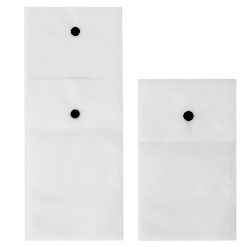 Rakuten - JooBsoso 不織布巾着 収納袋 10枚入り 12x21cm 巾着 不織布 収納 ラッピング 収納 袋 通気性 保護袋
