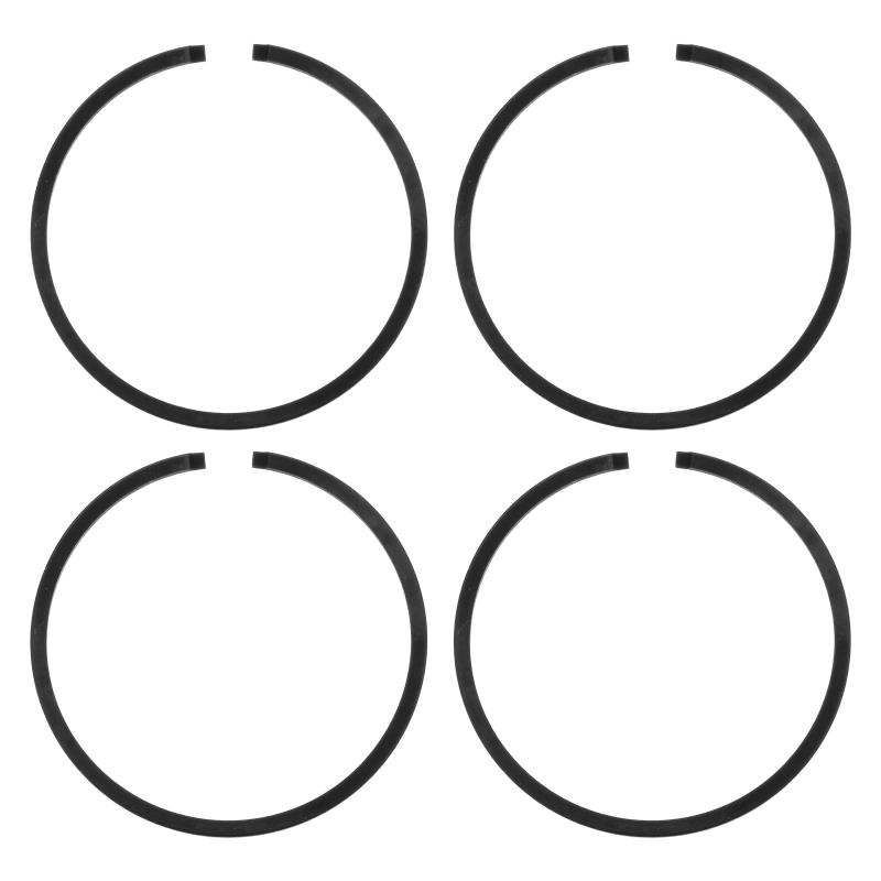 M METERXITY 4 パック ピストン リング セット 36mm x 1.5mm 標準ピストン リング ピストン リング 電動ソー 交換用チェーンソー交換部品 [黒][多用途] - このピストンリングはさまざまなチェーンソーに汎用であり、チェーンソー、トリマー、刈払機、芝刈り機の部品に使用できます。[耐久性のあるピストンリング] - ピストンリングは耐久性と高張力の鋳鉄で作られており、優れた耐摩耗性と降伏強度を備えており、長期間使用できます。[サイズとパッケージ] - 4 パック x ピストンリングセット、材質: 鋳鉄、直径: 36mm/1.42 インチ、厚さ: 1.5mm。[機能設計] - このピストンリングはさまざまなチェーンソーに共通であり、古くて壊れたチェーンソーの良い代替品です。[注意] - 光の関係で、色やサイズに若干の誤差が生じます。