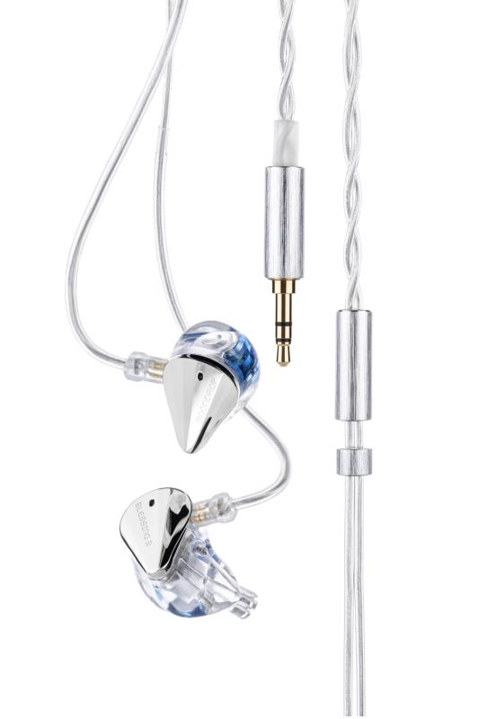  水月雨 Moondrop Blessing 3 HIFI イヤホン カナル型 有線 2DD＋4BA ハイブリッド 3.5mmプラグ 0.78mm2pinコネクタデザイン