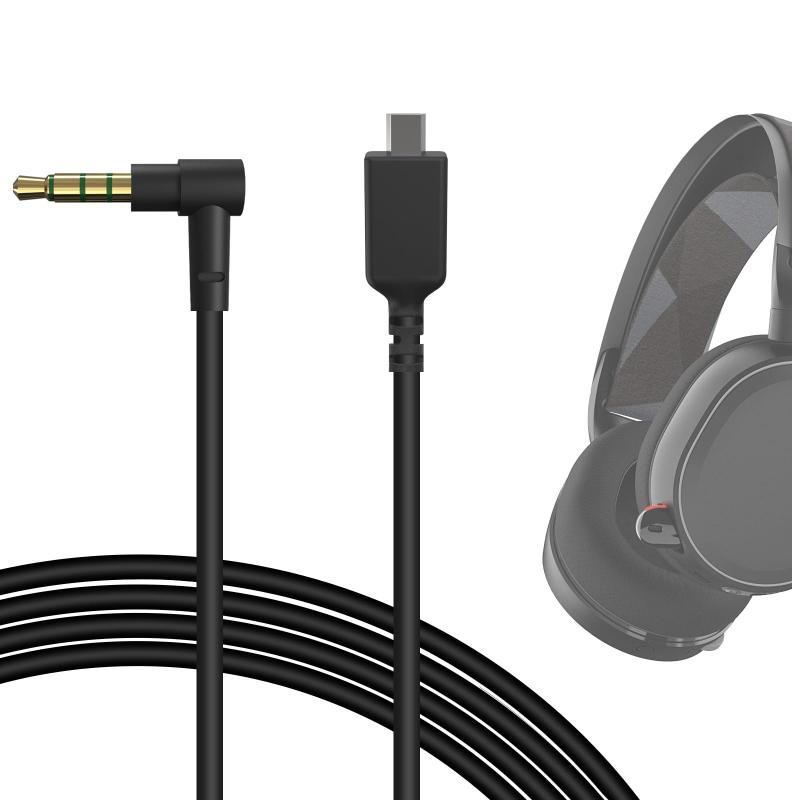 Geekria ケーブル 互換性 オーディオコード スティールシリーズ SteelSeries Arctis 7, Arctis 5, Arctis 3, Arctis Pro Wireless, Arctis Headsets ヘッドホンケーブル Mi