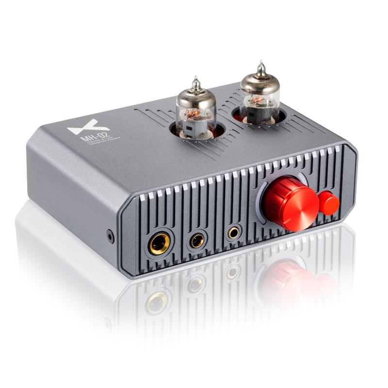 xDuoo MH-02 真空管アンプ ヘッドホンアンプ USB DAC 6J1電子管 ハイブリッド プリアンプ Class A ヘッドフォンアンプ PCM 32bit/384KHz DSD256対応 1300mW強出力 2段階GAIN sofapotato-11125491 ソファポテト パッケージ画像