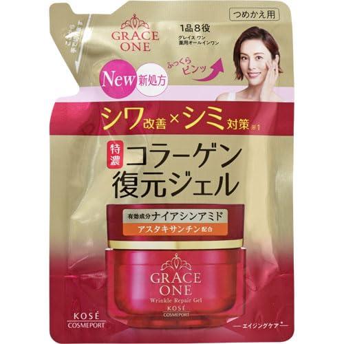 乐天商城 - コーセーコスメポート グレイスワン薬用リンクル リペアジェル 詰替 90g