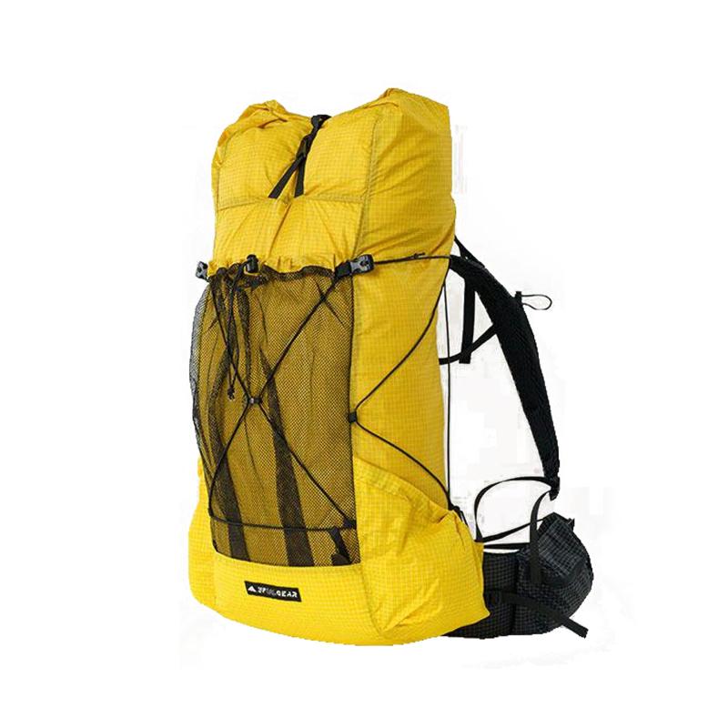 3F UL GEAR 登山リュック 950g超軽量 UL化 35+10L大容量 15kg耐荷重 頑丈 背中高通気性 耐引き裂く 柔軟 高強度素材 徒歩キャンプ 男女兼用 防水 厚手ショルダー ハイキ...