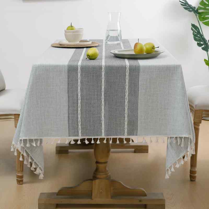 樂天商城 - Softalker Tassels Tablecloth