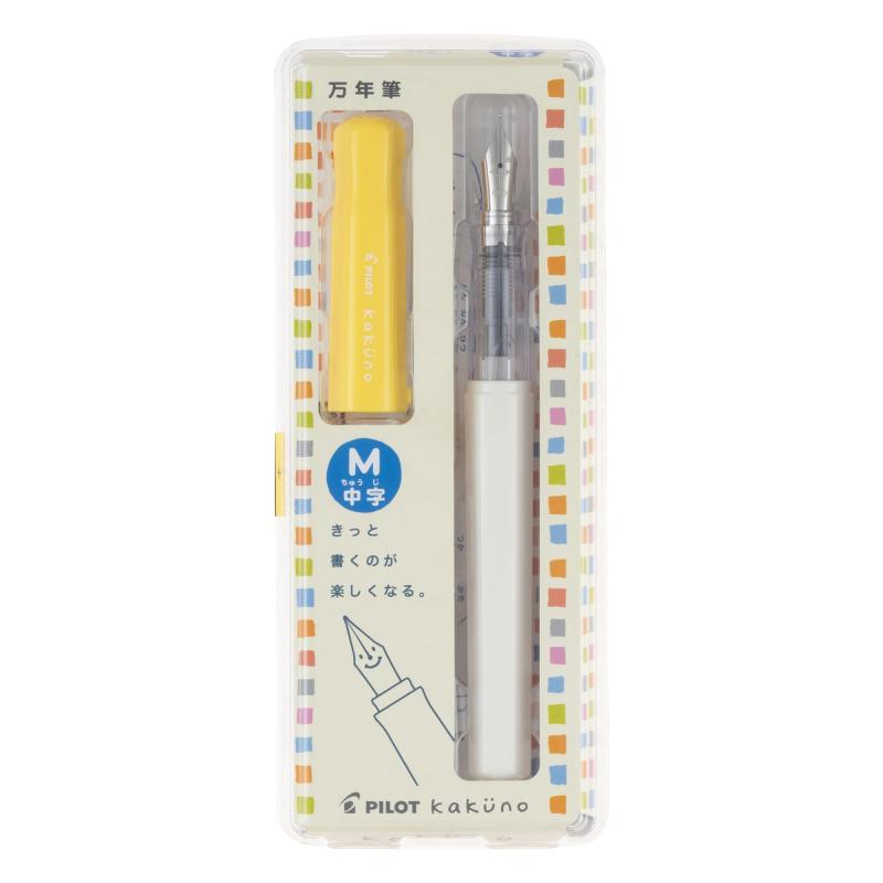 PILOT 万年筆 マンネンヒツ カクノ SYEF ソフトイエロー FKA1SRSYEF