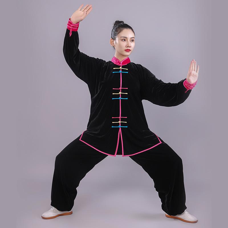 太极服 タオル生地 綿麻混紡 男性用 女性用 運動着 スポーツウェア トレーニングシャツ カジュアルトップス レギンス パンツ 秋冬用・カテゴリ: 衣服・スタイル: カジュアル・主な素材: 聚酯繊維100%・対象年齢: 大人・カラー展開: ブラック、カラフルボタン付き・サイズ展開: XS, S, M, L, XL, XXL, XXXL
