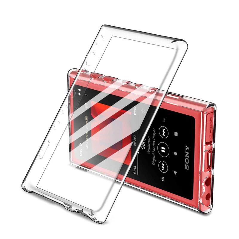Jinmdz SONY NW-A100 ケース ソニー ウォークマン NW-A100 シリーズ専用 カバー 【Jinmdz】クリア 衝撃吸収 ソフトカバー 透明TPU シリコン 耐衝撃カバー 防塵 黄変防止 薄型 指紋防止 落下防止 全面保