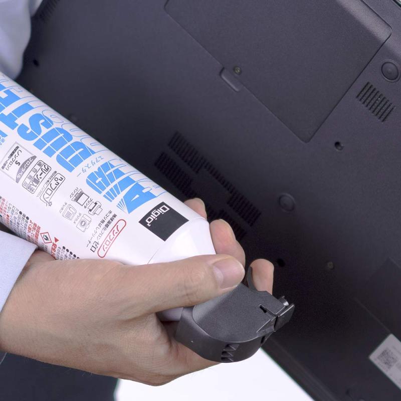 ナカバヤシ(Nakabayashi) Digio2 エアダスター ノンフロン トリガータイプ 逆さ使...