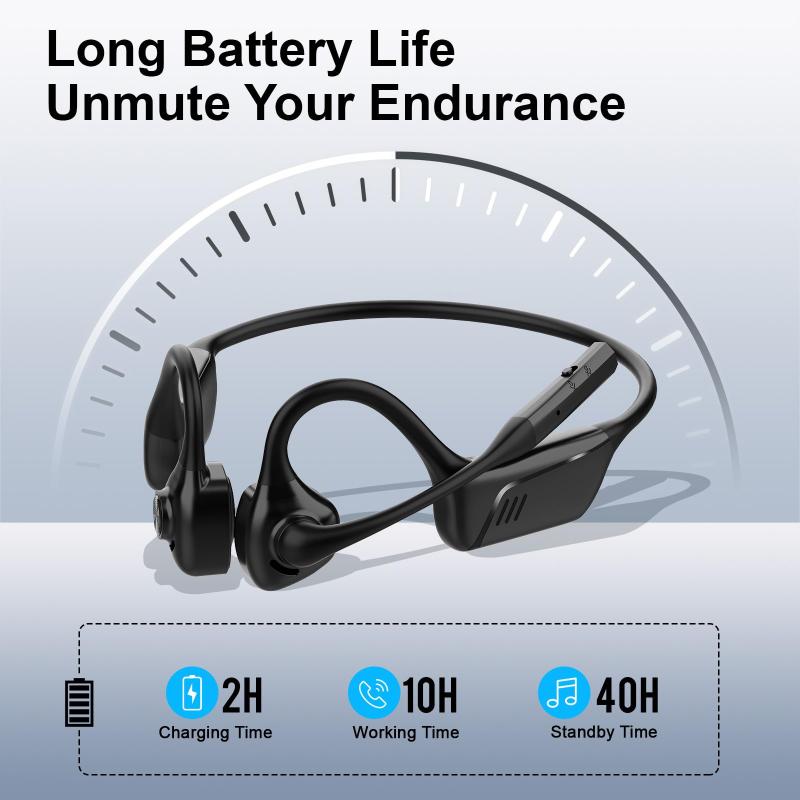 Smof 2026 Upgrade オープンイヤー イヤホンワイヤレス ビジネスモデル マイク付き Bluetooth5.1 空気伝導 イヤホン マイク内蔵 ノイズキャンセリング 急速充電 クリアな通話体験 テレワーク/オンラ sofapotato-11123492 ソファポテト パッケージ画像