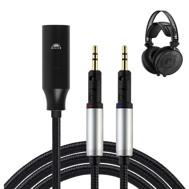 okcsc TCR70X ヘッドホンケーブル 交換ケーブル イヤホン・ヘッドホン用 Audio-Tec...