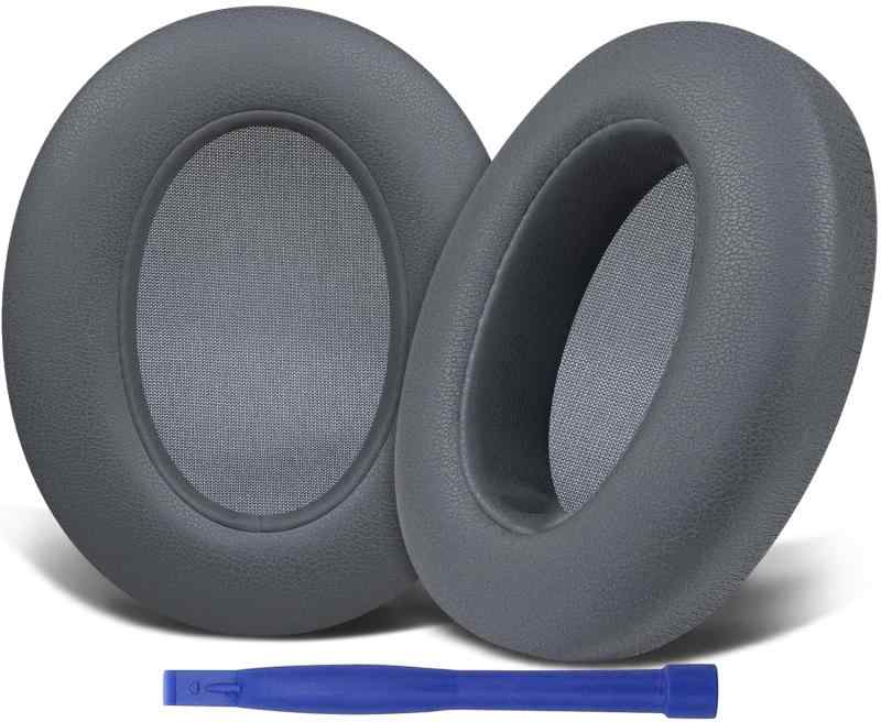 SOULWIT イヤーパッド イヤークッション Sony WH-XB910N ワイヤレス ノイズキャンセリング ヘッドホン 用 ヘッドホンパッド XB910 Extra Bass 交換パッド プロテインレザー