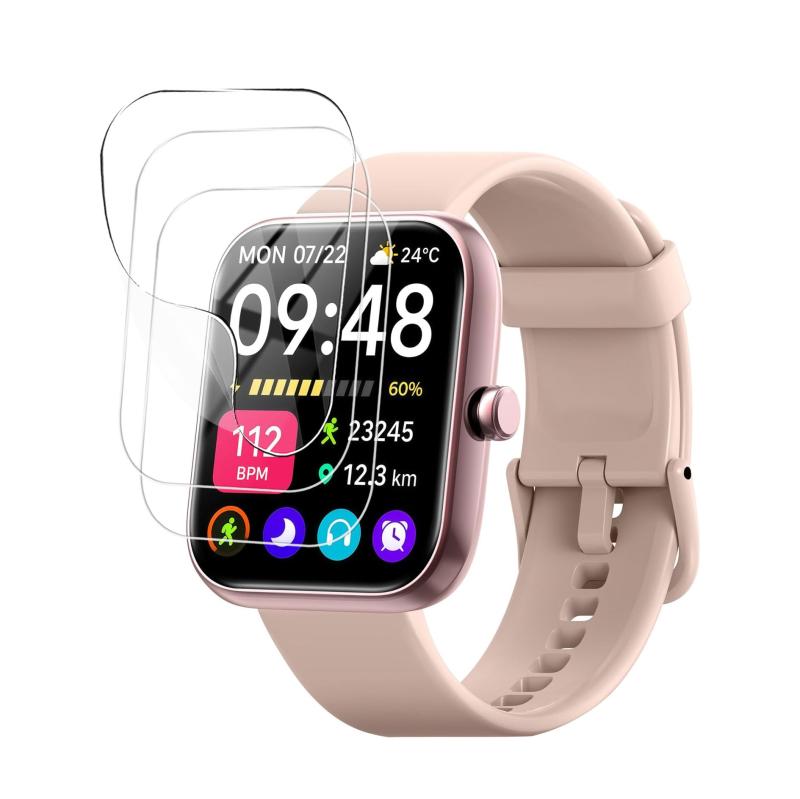Rakuten - スマートウォッチ 1.7インチ/1.83インチ/1.91インチ/2.0インチ 保護フィルム 高感度です 指紋防止 フィルム 保護フィルム