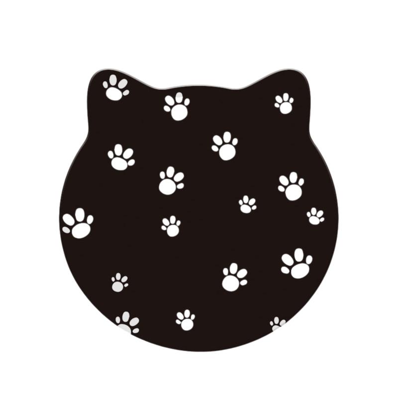 Rakuten - 吸水 珪藻土コースター ねこ柄 猫 おしゃれ 滑り止め こーすたー 和風 高吸水性 断熱 速乾 茶パッド コップ敷き ドリンク コーヒー 茶托 滑り止め コースター おしゃれ スタイル