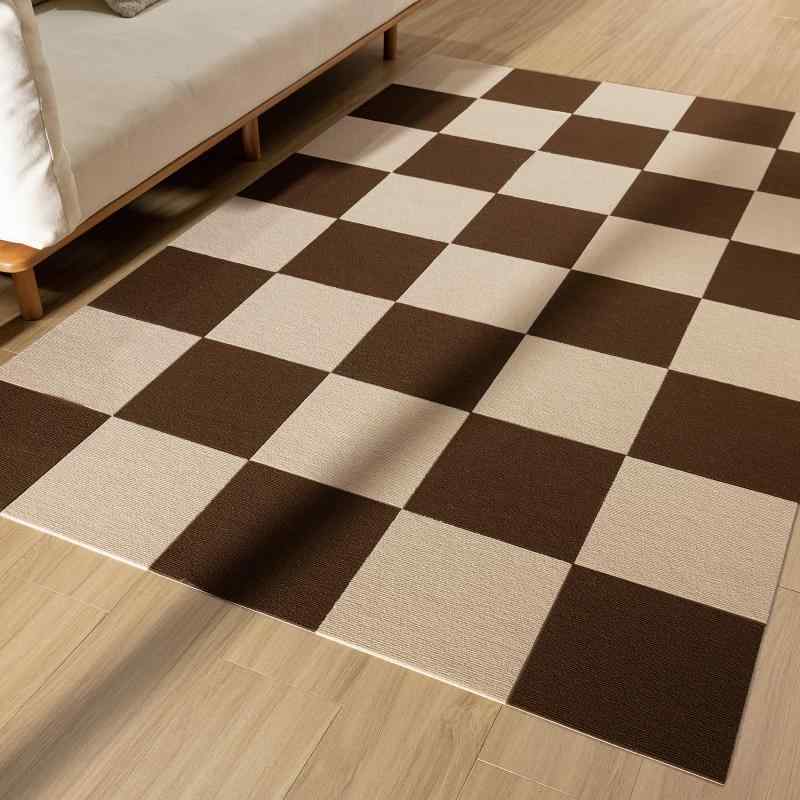 YOXU タイルカーペット タイルマット ジョイントマット 吸着カーペット sofapotato-11272470 ソファポテト サンプル画像2