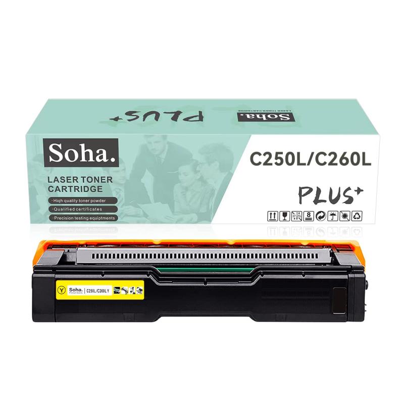  リコー RICOH用 C200 C250L C250SFL C260L C260SFL (再生)リサイクルトナーカートリッジ Y「1本セット イエロー」 対応機種：Ricoh Ipsio sp C200/SP C250L/SP C250SFL/SP