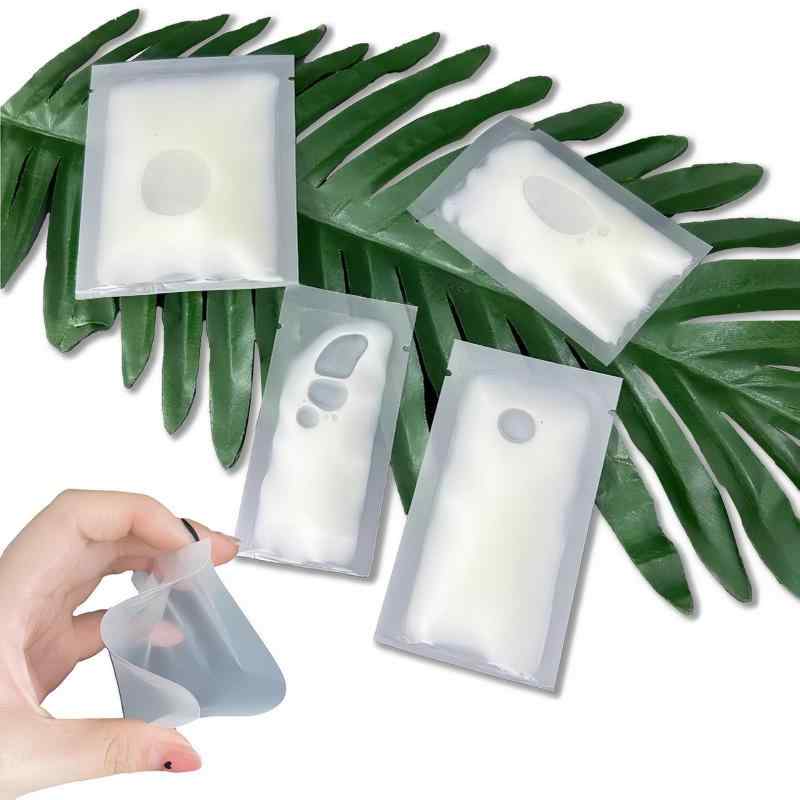 Sheepyo 熱圧着 パウチ 100個セット トラベル パウチ容器 1ml/2ml/5ml/10ml 漏れ防止 詰め替え容器 旅行 クリーム 乳液 化粧品 化粧水 シャンプー 小分け 使い捨て 使い切り 詰め替えパウチ トラベル