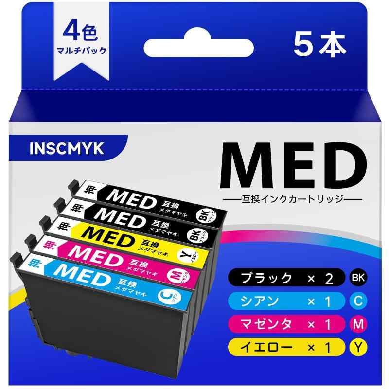 MED-4CL メダマヤキ インク エプソン対応 MED EPSON用 目玉焼き EW 056A 456A 互換インク
