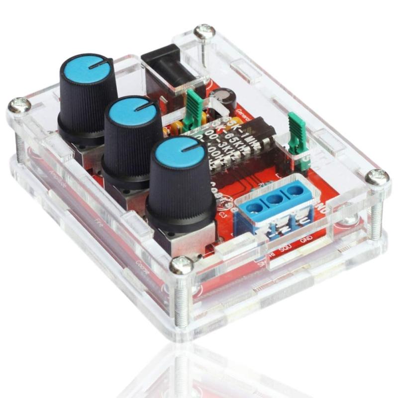 Ren He XR2206 信号発生器 低周波発振器 オーディオ シグナル DIY 正弦/三角/正方形出力 1Hz〜1MHz 周波数振幅調整可能