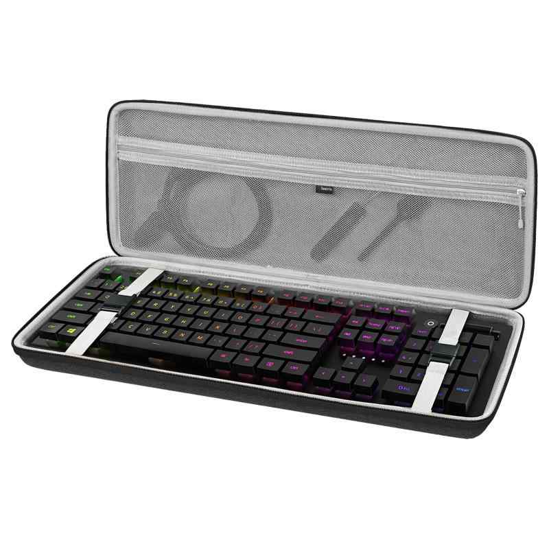 Geekria キーボード ケー 104-108 キー コンピューターメカニカルゲームキーボード 収納ケース 互換品レイザー Razer BlackWidow V3 Razer Ornata Chromaメカニカル ゲーミング キーボード