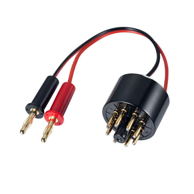 真空管アンプ プレート バイアス電流プローブテスター 8ピン ソケット 6L6 6V6 EL34 KT88 6550 sofapotato-11167903 ソファポテト サンプル画像2