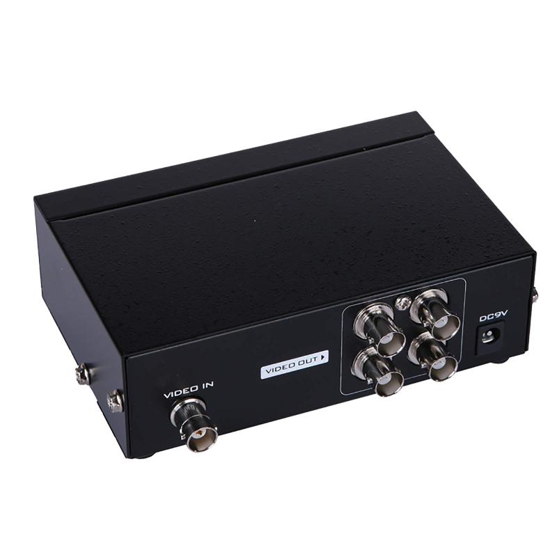 ES-Tune BNC分配器 BNCビデオスプリッタ 1入力4出力 ハイビジョン 映像信号4分配
