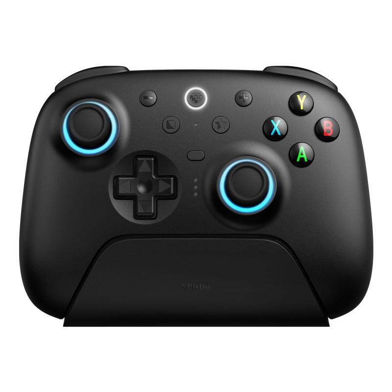 8BitDo Ultimate 2 ワイヤレス コントローラー Windows &amp; Android 用、TMR ジョイスティック付きゲーム コントローラー、切り替え可能なホール効果/触覚トリガー、モーション コントロール、RGB フ