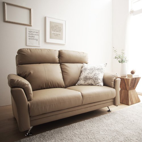 ラグジュアリーなひとときを ハイバックソファ 2人掛け