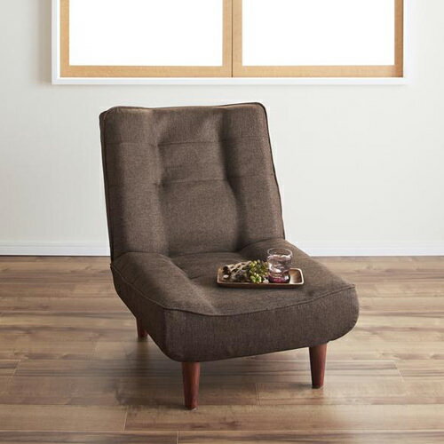 ソファ ソファー リクライニングソファ ブラウン ホワイト カーキ ブルー 幅：60cm〜69cm 奥行き：120cm〜129cm 高さ：80cm〜89cm ベーシック ミッドセンチュリー モダン ラグジュアリー レトロ 北欧 無地 要組立品 布地 木 1人掛け用 日本 1人掛け 北欧風 カウチ 青