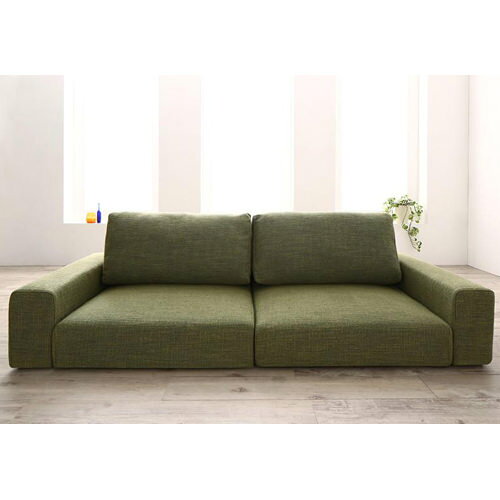 2人掛け ローソファー 高級感、品格を感じるデザイン ロースタイル ワイド肘 ロータイプ アイボリー sofastyle-10003649 ソファスタイル 楽天市場店 サンプル画像3