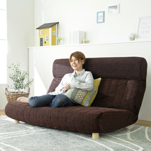 Rakuten - ソファ ソファー リクライニング 2人掛け カーキ ブラック グレー ブラウン 幅：60cm?69cm 奥行き：80cm?89cm 高さ：80cm?89cm ベーシック ミッドセンチュリー モダン ラグジュアリー レトロ 北欧 無地 完成品 無地 布地 1人掛け用 フロアソファ・ローソファ 2人掛け
