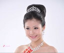 【普通郵便】キラキラティアラウェディング 結婚式にぴったりアクセサリー、華やかに演出!☆ キラキラティアラ・ブライズメイド・.・10P03Dec16