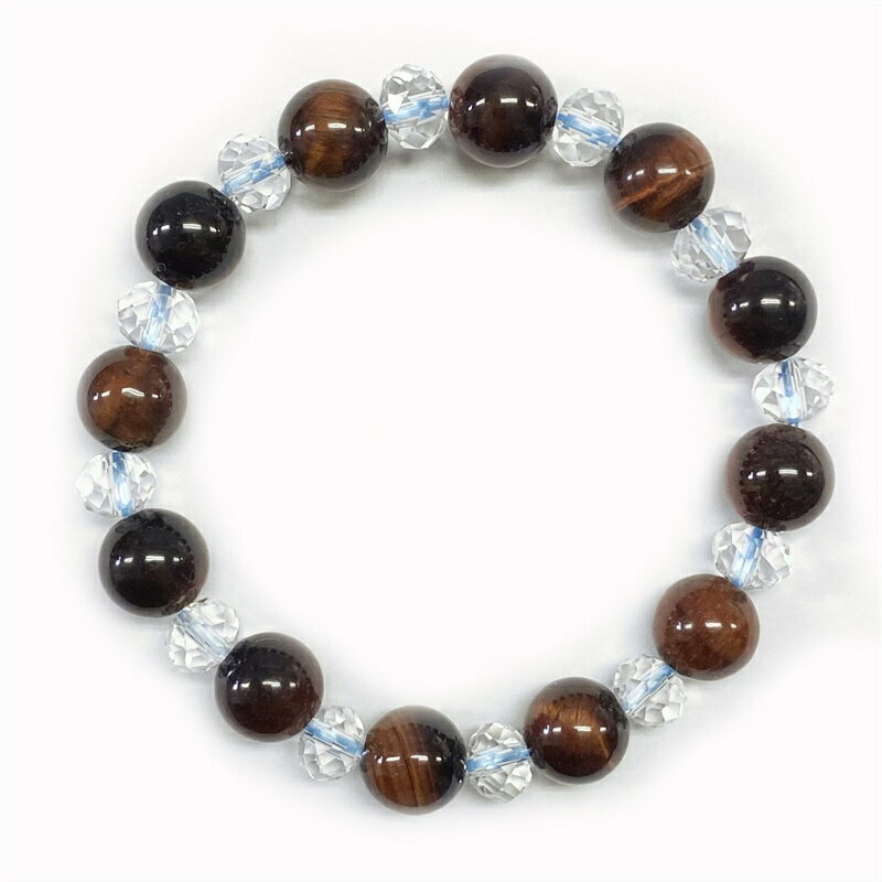 レッドタイガーアイ　期間限定ストラッププレゼント付き　赤虎目石　　5A　ブレスレット　短連　半連　南アフリカ産　天然石　パワーストーン　天然石ブレスレット　玉径10mm