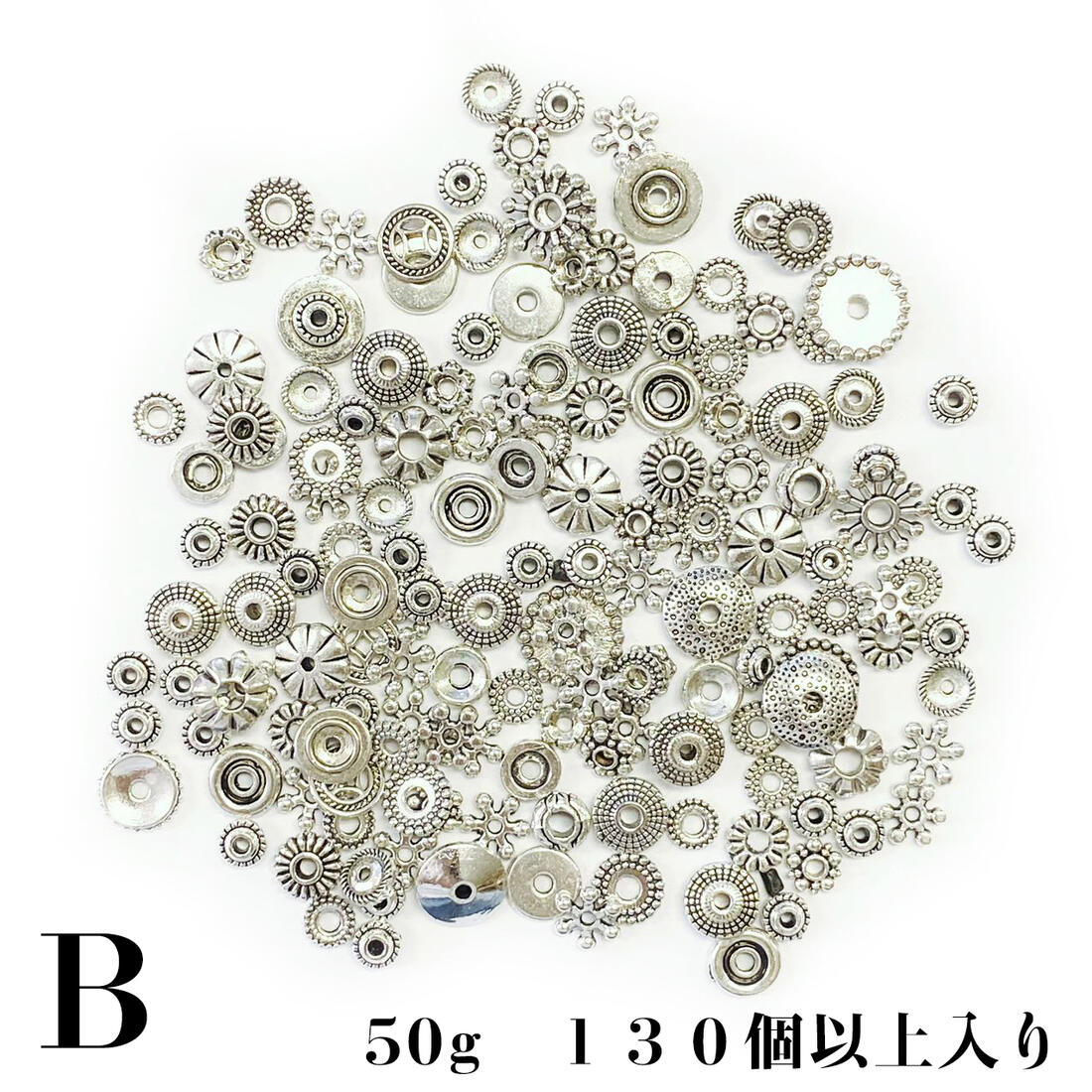 座金●シルバー●銀パーツ●ビーズパーツ●ビーズ...の紹介画像3
