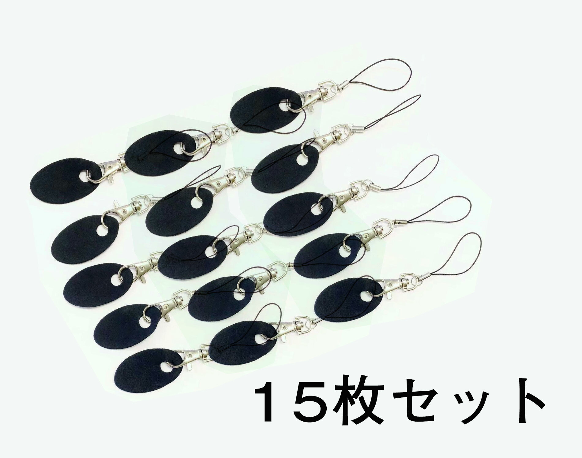 クリーニングクロス キーホルダー 15枚セット 5*3cm / マイクロファイバー メガネ拭き カメラ レンズ クリーニング クロス ジュエリー スマホ 液晶...